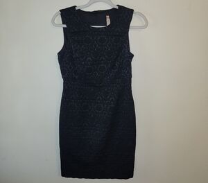 Bailey 44 Black Textured Mini Dress